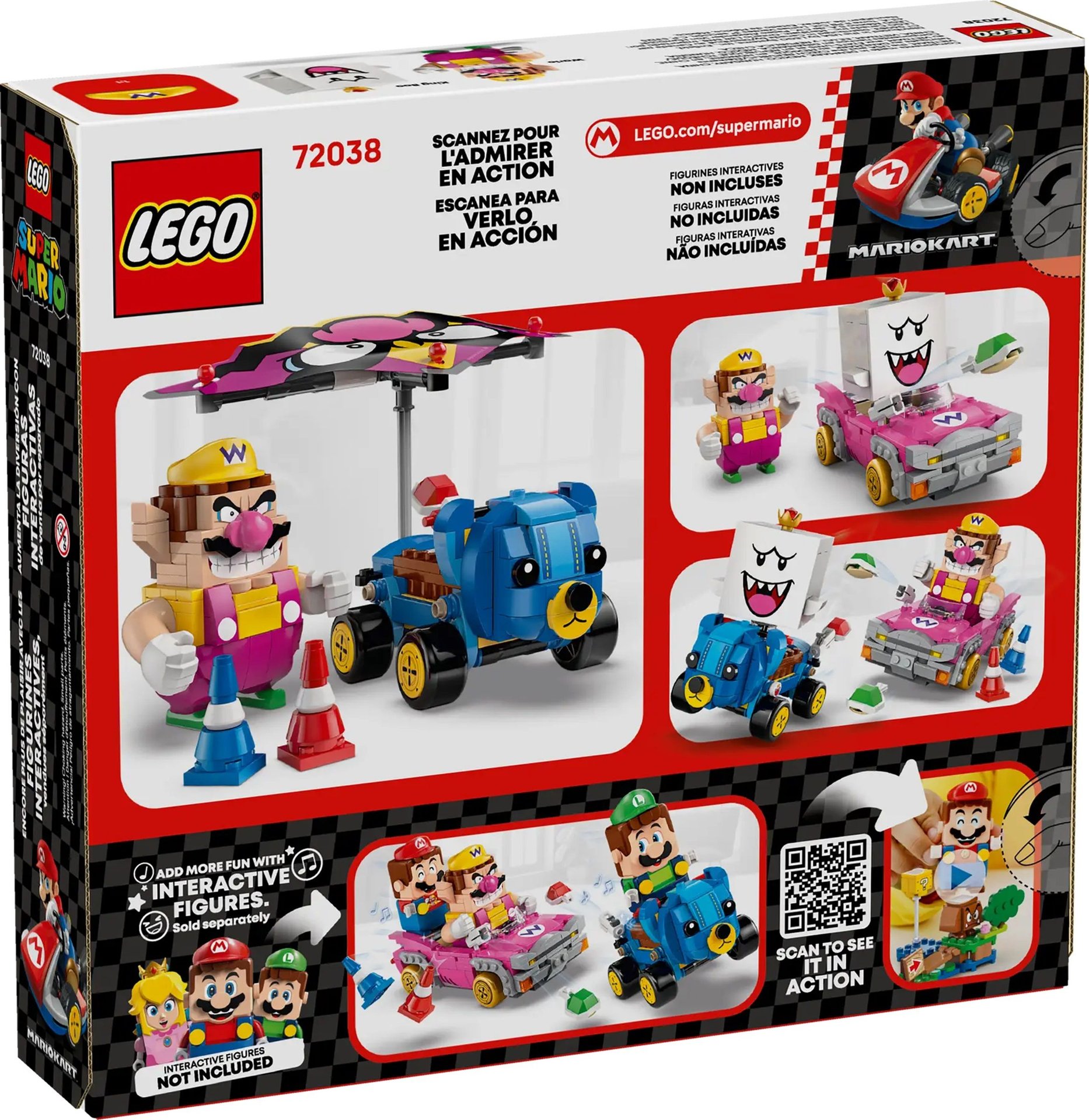 Конструктор LEGO Super Mario - Wario и King Boo